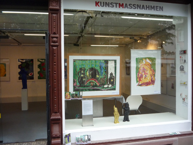 Baselitz Lüpertz KUNSTMASSNAHMEN Heidelberg 1 Baselitz Lüpertz KUNSTMASSNAHMEN Heidelberg 1