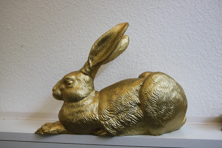 Feldhase Tier des Jahres 2015, Ottmar Hörl, Preis EUR 50.- Kunstmassnahmen Heidelberg Feldhase Tier des Jahres 2015, Ottmar Hörl, Preis EUR 50.- Kunstmassnahmen Heidelberg