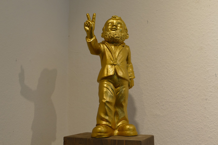 Peace, gold, EUR 50.- KUNSTMASSNAHMEN Heidelberg Peace, gold, EUR 50.- KUNSTMASSNAHMEN Heidelberg