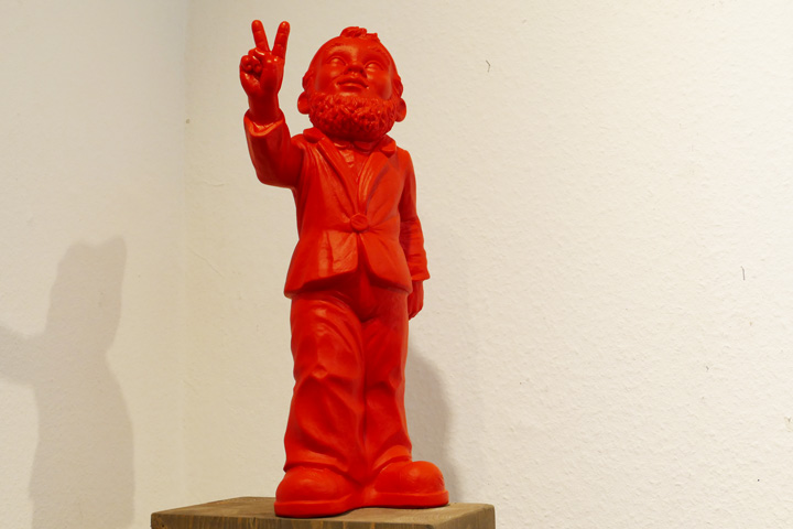 Peace, rot,EUR 50.- KUNSTMASSNAHMEN Heidelberg Peace, rot,EUR 50.- KUNSTMASSNAHMEN Heidelberg