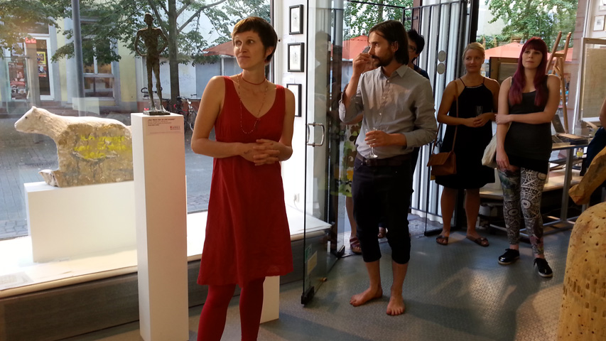 Vernissage KUNSTMASSNAHMEN 11.9.16 Vernissage KUNSTMASSNAHMEN 11.9.16